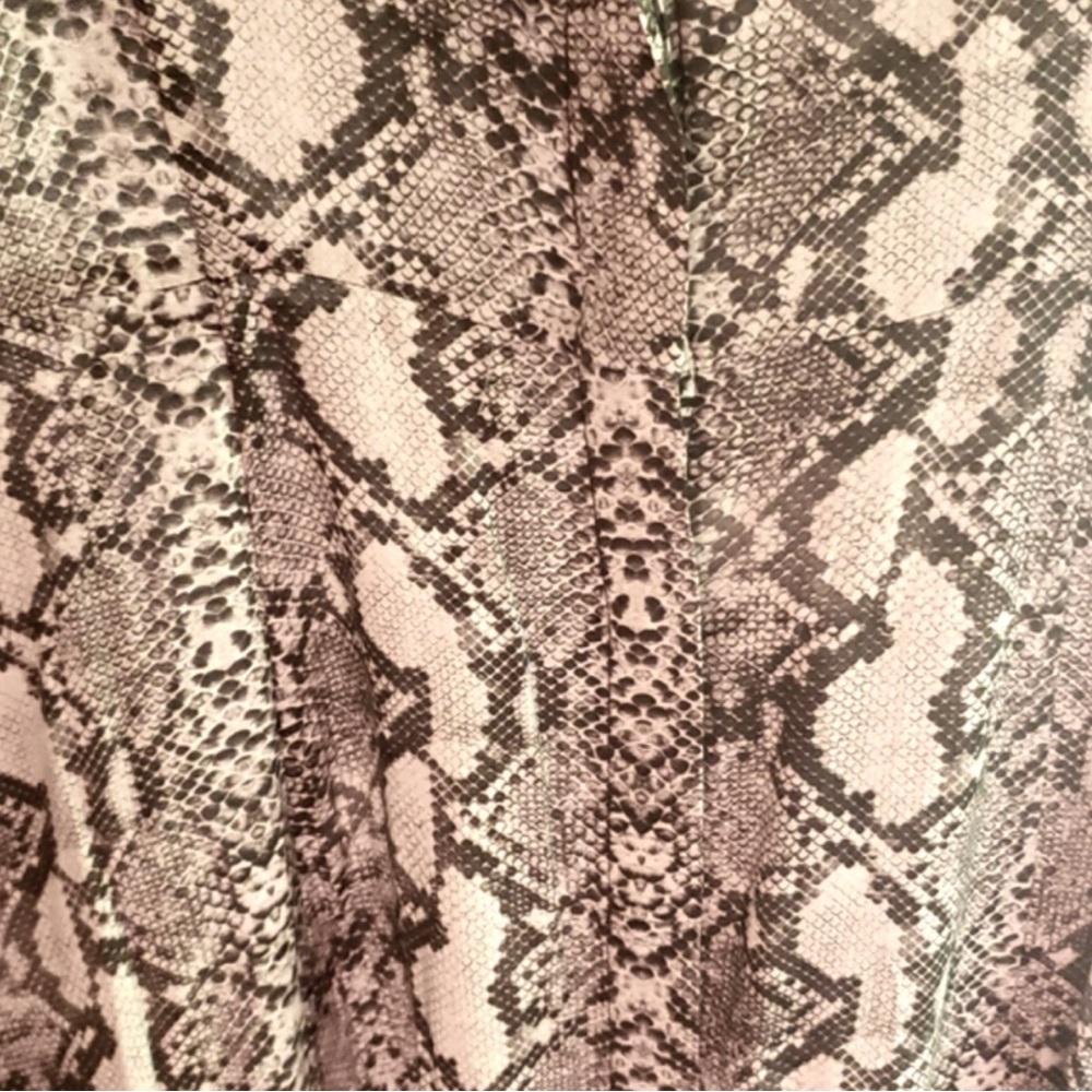 ZARA MAXI SNAKE PRINT SHIRT DRESS ANIMAL  BLOGGERES FAVORITE - Picture 10 of 10